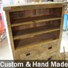 Custom Built Reclaimed Wood Hutches